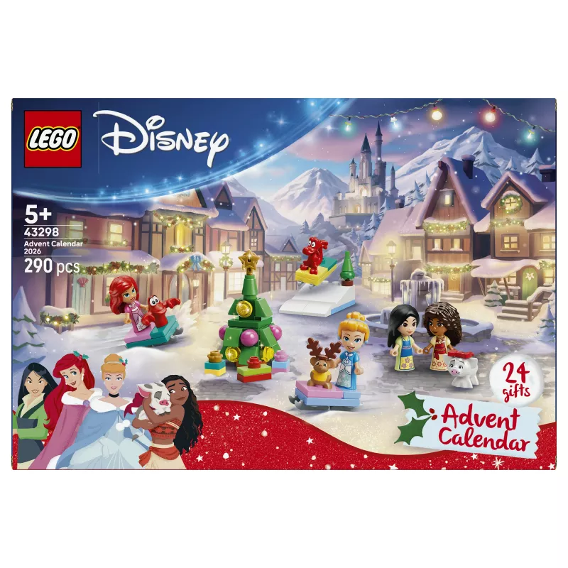 LEGO 43298 Disney Princess Kalendarz Adwentowy 2026
