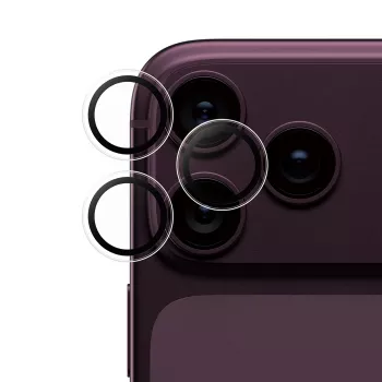 PanzerGlass SafeCam Ochrona obiektywu aparatu do iPhone 17/18 Pro i Pro Max - Transparentny