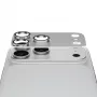 PanzerGlass Fender Ochrona Obiektywu Aparatu do iPhone 15 Pro/15 Pro Max - Srebrny