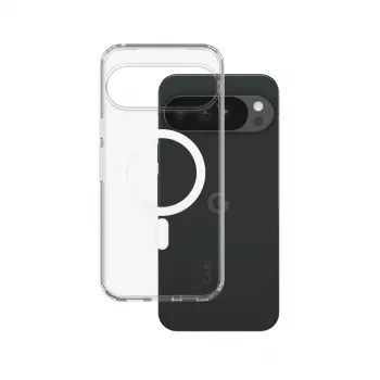 PanzerGlass Care by Urban Combat Case z ładowaniem bezprzewodowym Qi dla Google Pixel 11 Pro XL - przezroczysty/biały