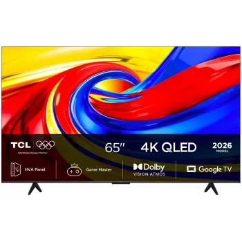 TCL 65P7L 65-calowy QLED 4K Ultra HD Google TV z Dolby Vision i Atmos