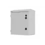 Szafa rack 10 cali do montażu na ścianie/maszcie, uszczelniona IP55, 420x300x500 mm, szara, zmontowana