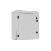 Szafa rack 10 cali do montażu na ścianie/maszcie, uszczelniona IP55, 420x300x500 mm, szara, zmontowana