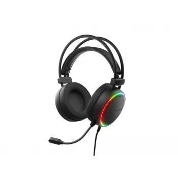 Genesis Neon 614 RGB USB zestaw słuchawkowy do gier z mikrofonem, czarny