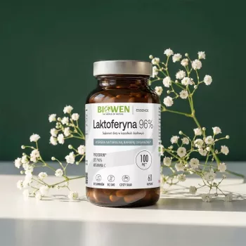 BIOWEN Lactoferrin 96% – 60 kapsułek – Wysokiej czystości laktoferryna bydlęca suplement diety