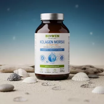 BWN BIOWEN Marine Collagen 3x Peptides – Suplement diety dla ludzi – 225g