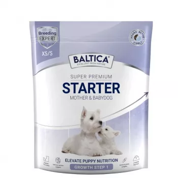 BALTICA Super Premium Puppy Starter XS/S 1kg – Sucha karma dla szczeniąt ras bardzo małych i małych, jagnięcina i ryż
