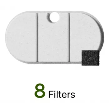 Petlibro Capsule Filtr zastępczy, 8 szt. - 3-stopniowa filtracja do poidełka Capsule