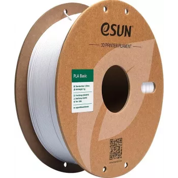 eSUN PLA Basic Filament 1.75mm, Cold White, 1kg
