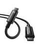 Baseus Tungsten Gold USB-C na USB-C 240W szybkie ładowanie kabel 1m czarny