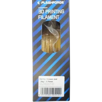 FlashForge PLA 1,75 mm złoty 1 kg filament do drukarek 3D