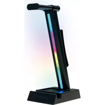 ANTEC SS100 Spectra RGB stojak na słuchawki z hubem USB 2 porty i passthrough audio