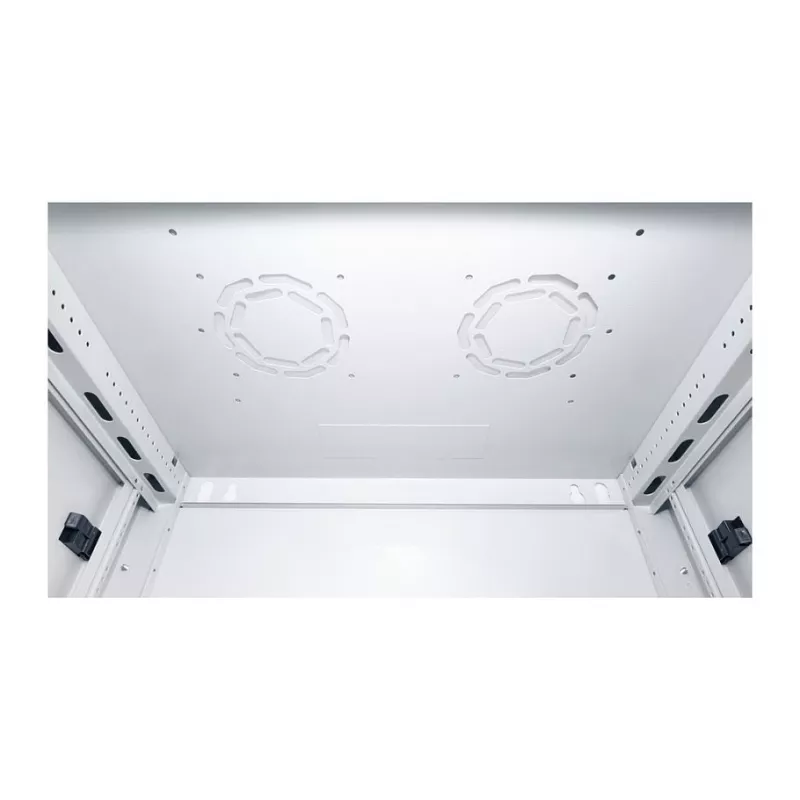 ROLINE 19-calowa szafa ścienna Basic Plus 6U, 600x450 mm, szara
