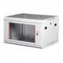 ROLINE 19-calowa szafa ścienna Basic Plus 6U, 600x450 mm, szara
