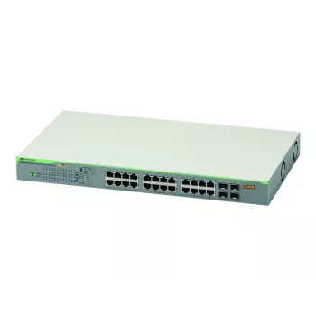 Allied Telesis AT-GS950/28 V2-50 28-portowy inteligentny przełącznik Gigabit PoE+ z 4 portami SFP