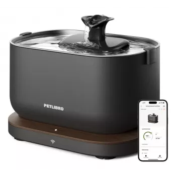 Petlibro Dockstream app water fountain, czarny
