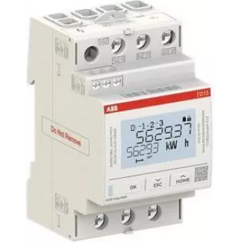 ABB D13 15-M 65 Jednofazowy Licznik Energii Elektrycznej 65A z Bezpośrednim Podłączeniem i Wyjściem Impulsowym