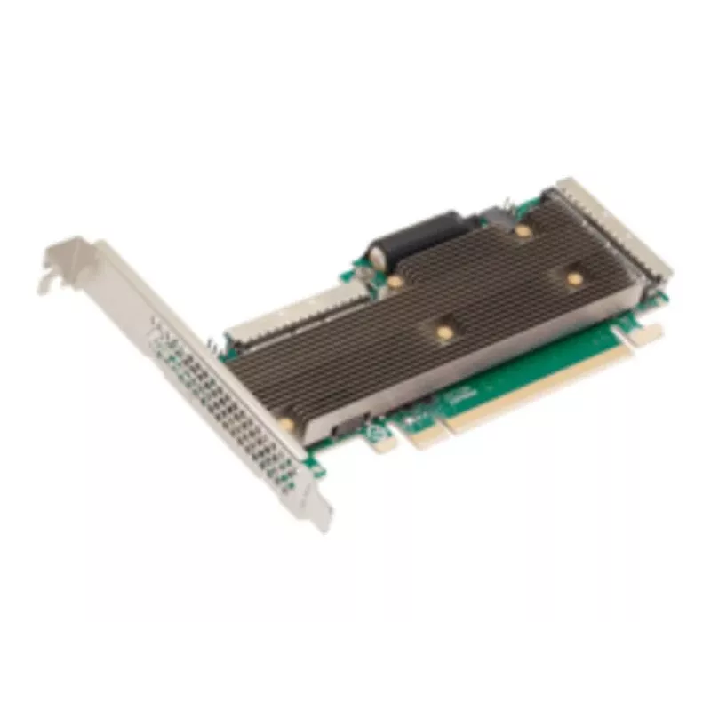 Broadcom MegaRAID 9760W-32i PCIe 5.0 x16 NVMe/SAS RAID Controller, 32 porty wewnętrzne, 8GB cache, Low-Profile
