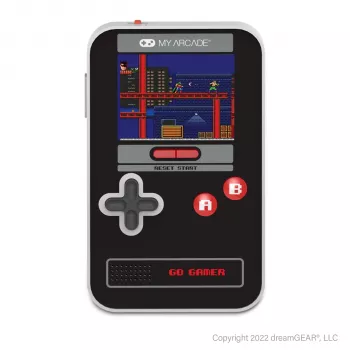 dreamGear My Arcade Go Gamer Classic 300-w-1 Przenośna Konsola do Gier, Czarny