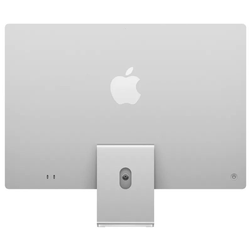 Apple iMac 24 cala Srebrny M4 8-rdzeniowy CPU 8-rdzeniowy GPU 16GB 512GB SSD Klawiatura niemiecka