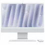 Apple iMac 24 cala Srebrny M4 8-rdzeniowy CPU 8-rdzeniowy GPU 16GB 512GB SSD Klawiatura niemiecka