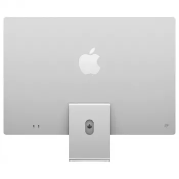 Apple iMac 24 cala Srebrny M4 8-rdzeniowy CPU 8-rdzeniowy GPU 16GB RAM 512GB SSD Niemiecka klawiatura z 1Gb Ethernet