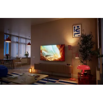 Philips 55PQS7801/12 55-calowy telewizor LED 4K Ultra HD Smart TV z potrójnym tunerem (czarny)