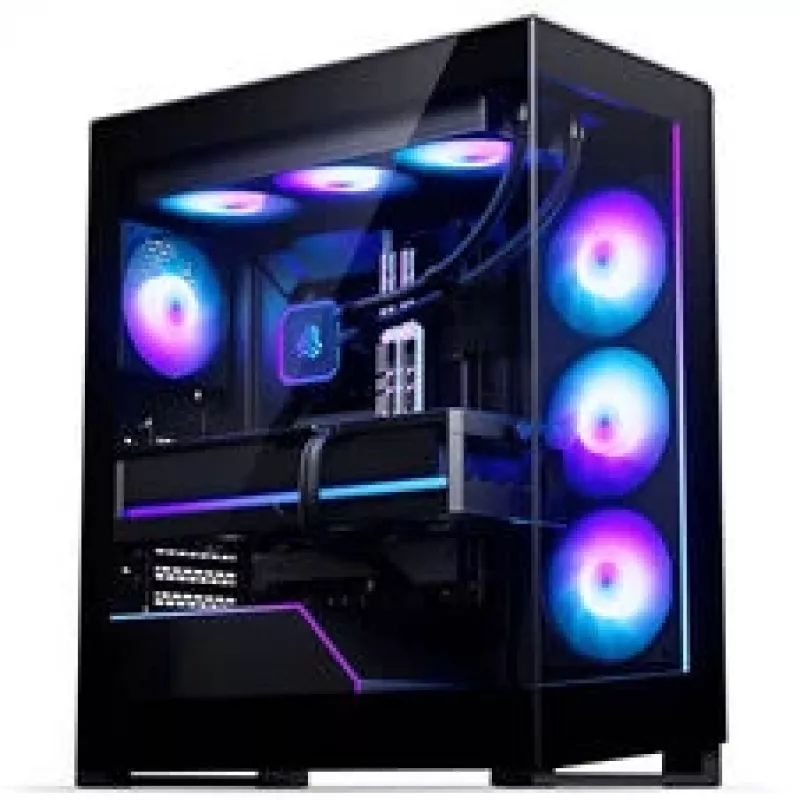 Obudowa PC Phanteks NV5X Mid-Tower, E-ATX, szkło hartowane, ARGB, czarna