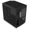 HYTE Y70 Touch Czarna obudowa typu Mid Tower z panoramicznym hartowanym szkłem i 14,1-calowym ekranem dotykowym, ATX/E-ATX, pionowy montaż GPU
