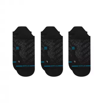 Stance Run Ultralight Tab 3-Pack Skarpety do biegania - Czarny