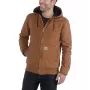 Carhartt Męska kurtka robocza Duck Active Jacket Brązowa - 12 oz bawełniany duck, pikowana flanelowa podszewka, wodoodporna, krój oryginalny