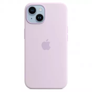 Apple iPhone 14 Silikonowe etui z MagSafe - Liliowy (MPRY3ZM/A)