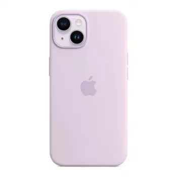 Apple iPhone 14 Silikonowe etui z MagSafe - Liliowy (MPRY3ZM/A)