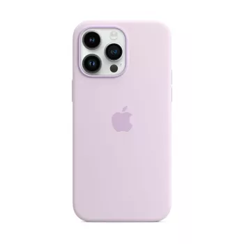 Apple iPhone 14 Pro Max Silikonowa obudowa z MagSafe - Liliowy (MPTW3ZM/A)
