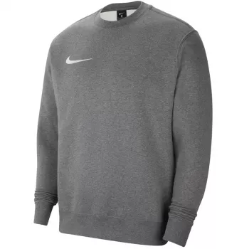 Nike Park 20 Bluza z polaru z kapturem, ciemnoszary melanż, biały Swoosh, rozmiar S