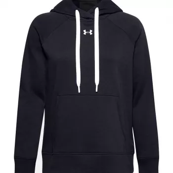 Bluza z kapturem Under Armour Women's Rival Fleece HB czarna 1356317 001