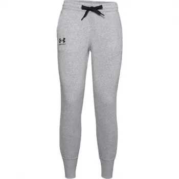 Under Armour Rival Fleece Spodnie Grey Melange 1356416 035 L