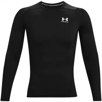 Under Armour HeatGear Armour Comp LS Męska koszulka kompresyjna Czarna L
