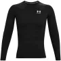 Under Armour HeatGear Armour Comp LS Męska koszulka kompresyjna Czarna L