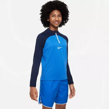 Nike Kids' Dri-FIT Academy Pro Drill Koszulka piłkarska Royal Blue/Navy Rozmiar S