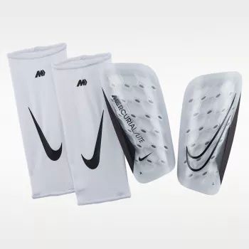 Nike Mercurial Lite Ochraniacze goleni do piłki nożnej Białe DN3611-100 Rozmiar XL