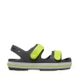 Sandały dziecięce Crocs Crocband Cruiser Grafitowo-żółte, rozmiar 28-29