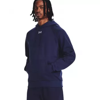 Bluza z kapturem Under Armour Rival Fleece granatowa 1379757 410 XL