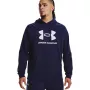Under Armour Rival Fleece Logo HD Blu Granatowy 1379758 410 L