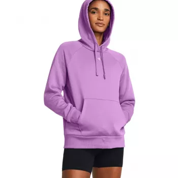 Bluza z kapturem Under Armour Rival Fleece dla mężczyzn, fioletowa, 1379500 560, M