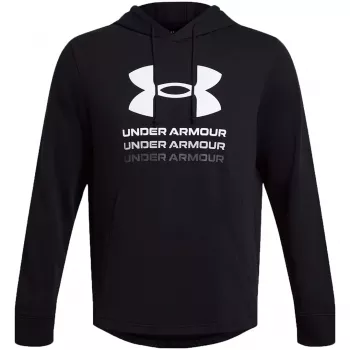 Bluza z kapturem Under Armour męska UA Rival Terry Graphic czarna