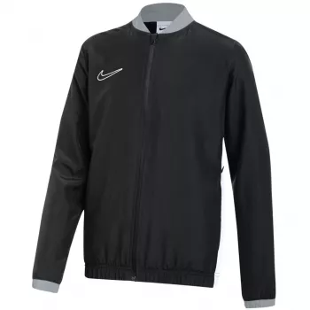 Bluza Nike Dri-FIT Academy 25 dla dzieci z pełnym zamkiem, czarna FZ9851 010 XS