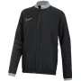 Bluza Nike Dri-FIT Academy 25 dla dzieci z pełnym zamkiem, czarna FZ9851 010 XS