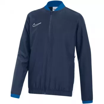 Bluza Nike Dri-FIT Academy 25 dla dzieci z pełnym zamkiem, granatowa