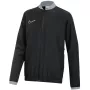 Nike Dri-FIT Academy 25 Bluza dziecięca z pełnym zamkiem Czarna/Biała L